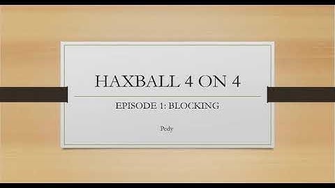 How To Play Haxball: Episode 1 - Blocking