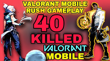 Valorant Mobile Rush Gameplay | Valorant Mobile New Gameplay | Project M New Gameplay | Project M