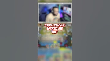 Game Server Kicked Me Out 😱 #shorts