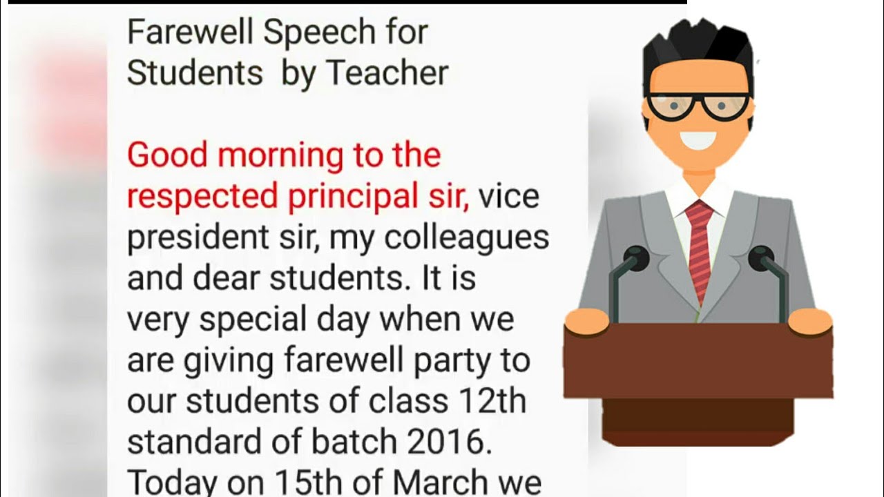 starting a speech in english