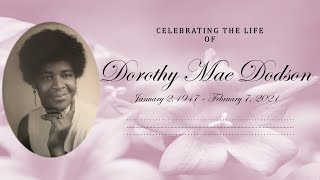 Dorothy Dodson - Funeral Services