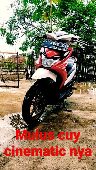 cinematic motor beat yang warna merah putih, beat nya bikin nagih.