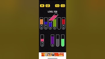 Water Sort Puzzle level 1136