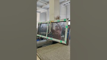 Flat open King Kong screen door, back locking point design, security better!