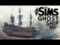 THE FLYING DUTCHMAN | LEGENDARY GHOST SHIP | The Sims 4 Speed Build | NOCC