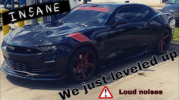 Installing Texas speed headers with link pipes on my 2021 Camaro ss