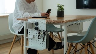 【1台2役】ダイニングテーブル兼デスクのCOFO JSF TABLE！JOURNAL STANDARD FURNITUREとCOFOブランドのコラボ商品です。