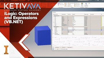 iLogic: Operators and Expressions (VB.NET) | Autodesk Virtual Academy