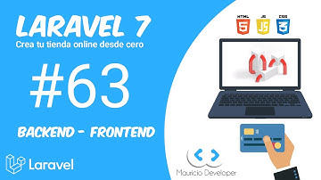Laravel: CMS con Ecommerce #63 - MADECMS Comenzamos con el Front del sitio  [Backend & Frontend]💻