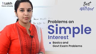 Aptitude Made Easy  Simple Interest Full Series, Learn maths #withme #StayHome