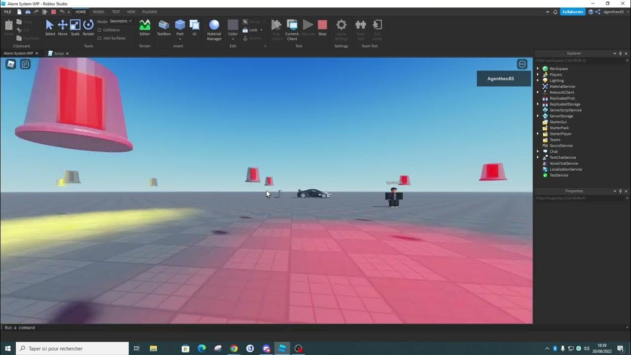 SCP Alarm System , V1 , Demo YouTube