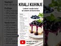 Ledeni vanila kolač sa sosom od borovnica👇RECEPT U OPISU👇