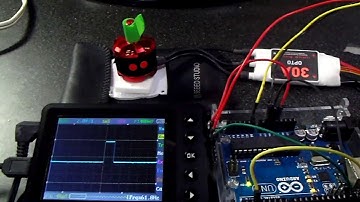 ARDUINO + ESC + ブラシレスモーター動作確認