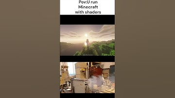 Pov:u run minecraft on shaders #techmemes #memes #pcmemes #funny #gaming #pcgaming #pcbuild