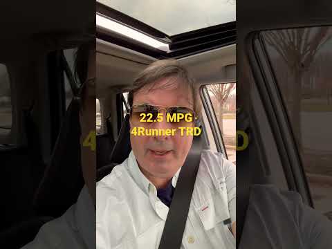 4Runner Fuel Economy Is Very Good Relative To Reality Shorts 4Runner Trd Toyota Shortsfeed