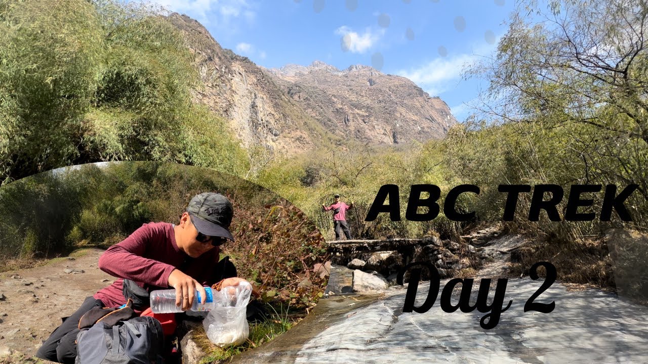 Solo ABC Trek day 2)/#tibetanvlogger - YouTube