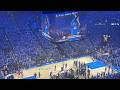 Watch - Wemby's reaction for Shai Gilgeous-Alexander receiving the MVP trophy before tonight game 1