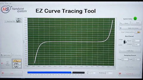 Realtime IV curve  on 2T devices with Ez Curve Tracing Tool