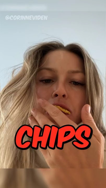 She Tricked the Scale and Ate 8 Bags of Chips! 😯🤭 (@corinneviden)