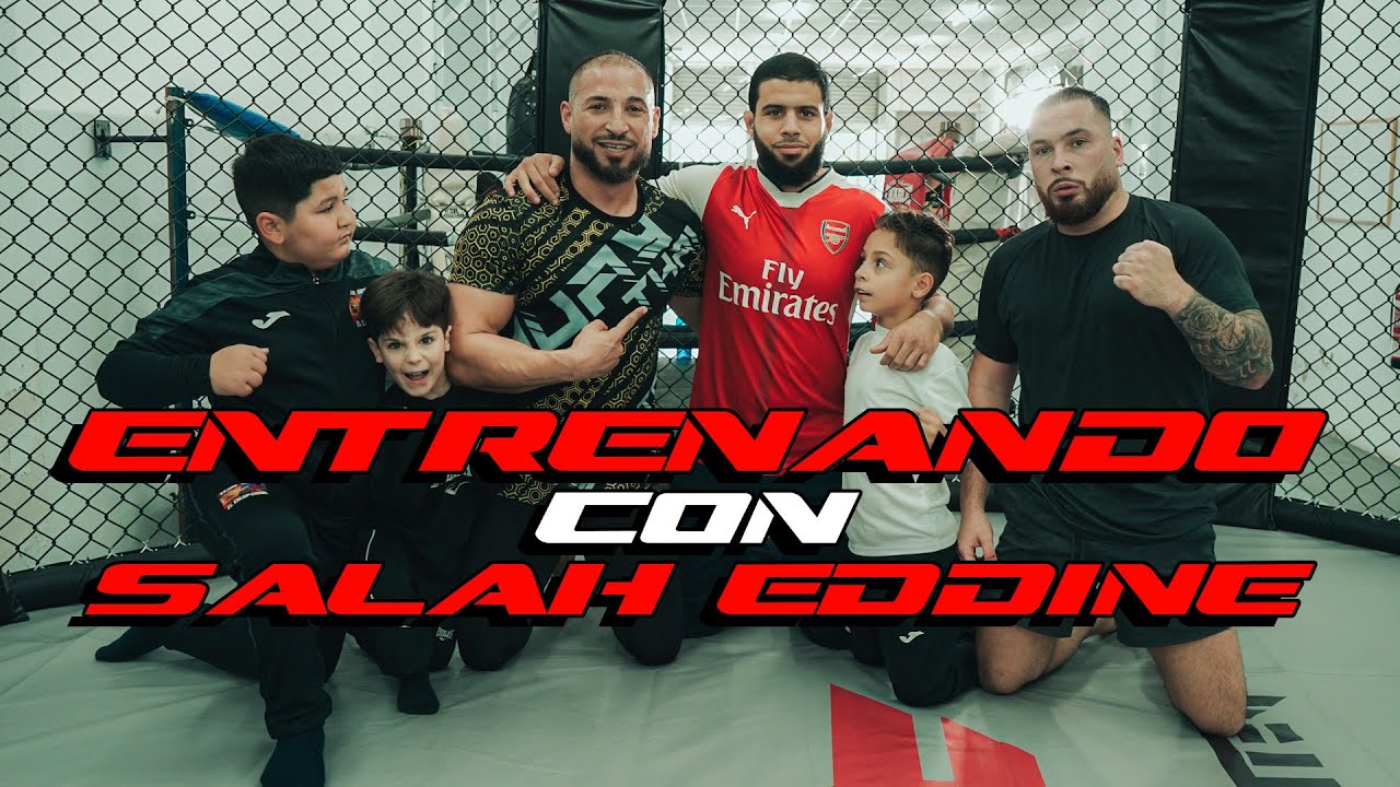 Entrenamiento con Salah Eddine 