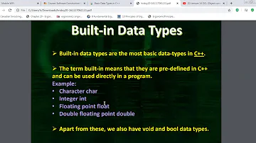 Lecture 15 Fundamental of data types