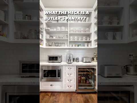 Video: Hvad er et butlers pantry?