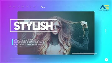 Promo Slideshow after effects free template | Slide show AE | AE  templates | Free projects