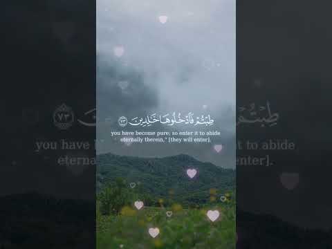 الجنة وما أدراك ما الجنة جعلني الله وإياكم من أهل الجنة القارئ حسام الدين عبادي 