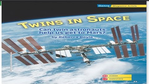 Twins in Space Vocabulary- Savvas - Myview Literacy- unit 1 lesson 3 - 4th Grade
