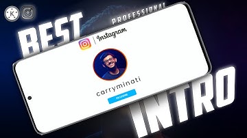 Professional🔥How to make instagram intro in kinemaster