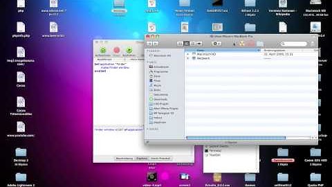 AppleScript #1:Grundlage +  Erstes kleines Programm