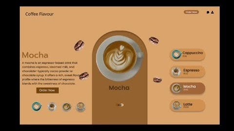 Aesthetic Coffee UI Design in Figma | Modern Coffee App Animation ☕✨   #longvideo 