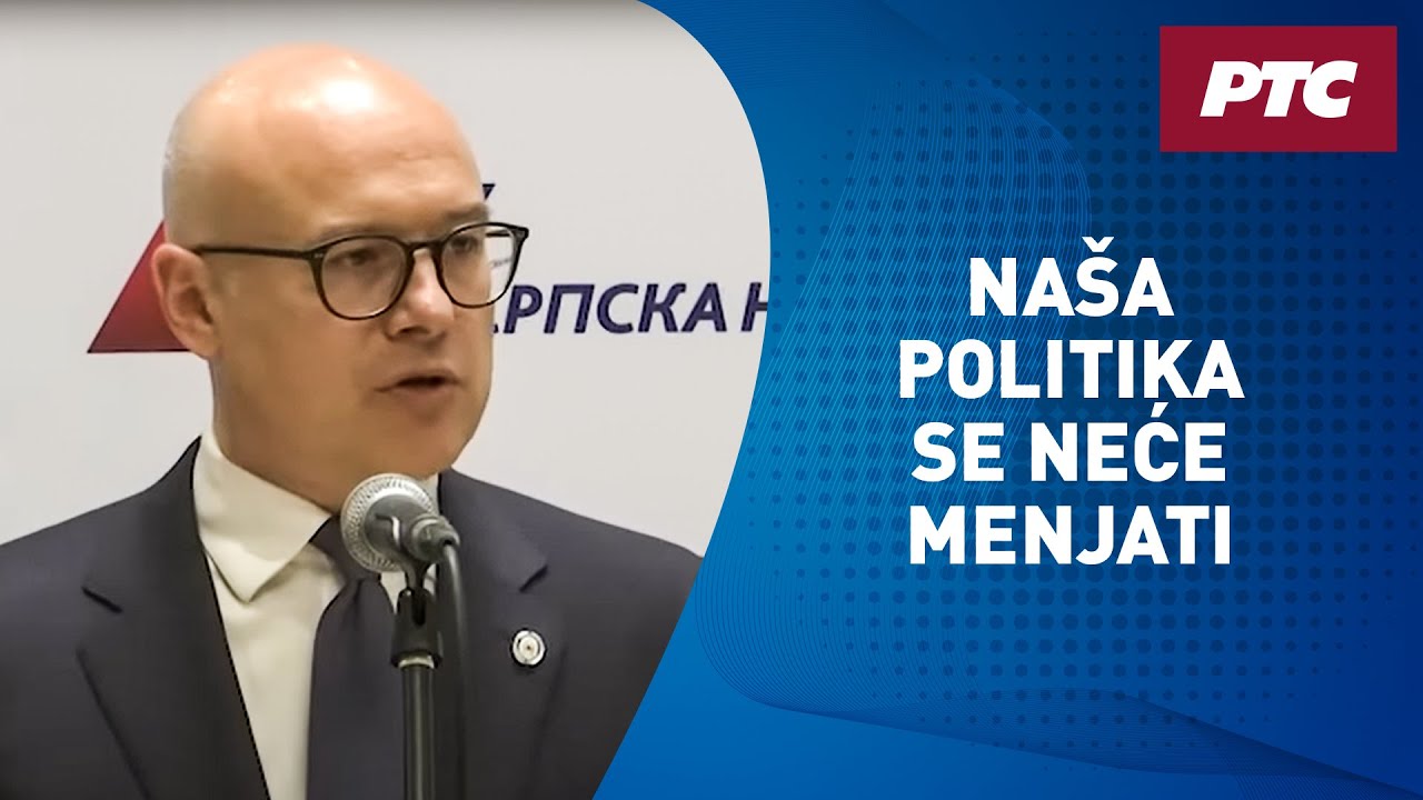 ⁣Vučević: Naša politika se neće menjati