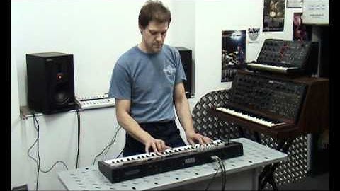 Korg microSTATION Demo