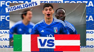 Highlights: Italia-Austria 2-1 | Under 18 | Amichevole