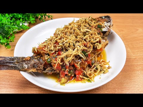 Kreasi Masakan Inspirasi Menu Simple Untuk Menu Sahur/Berbuka Puasa || Resep Ikan Mujair Sambal Siram Ikan Teri Yang Bernutrisi Baik