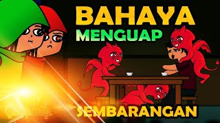 Bahaya Menguap Sembarangan (Mulut Terbuka dan Keluar Suara)