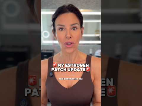 Estrogen update 🚨 #dominiquesachse #midlife #hrr