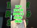 Top Tips For Buying and Selling Online #reselling #sidehustle #buyingandselling