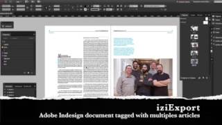 Export InDesign to WordPress : Multiple Export