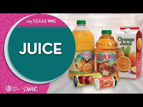 Shopping with Texas WIC: Juice | TexasWIC.org