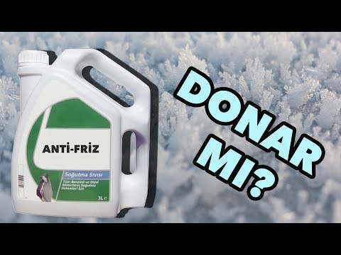 Video: Yaz yıkama sıvısı donar mı?