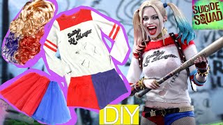 HARLEY QUINN Suicide Squad homemade costume for Halloween. Part 1