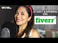 HOW TO MAKE MONEY ON FIVERR AS A VOICE OVER| 5 Important Steps You Need To Do to Start Earning Money