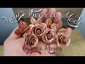 How I make Copper Roses from scratch (Short Format)