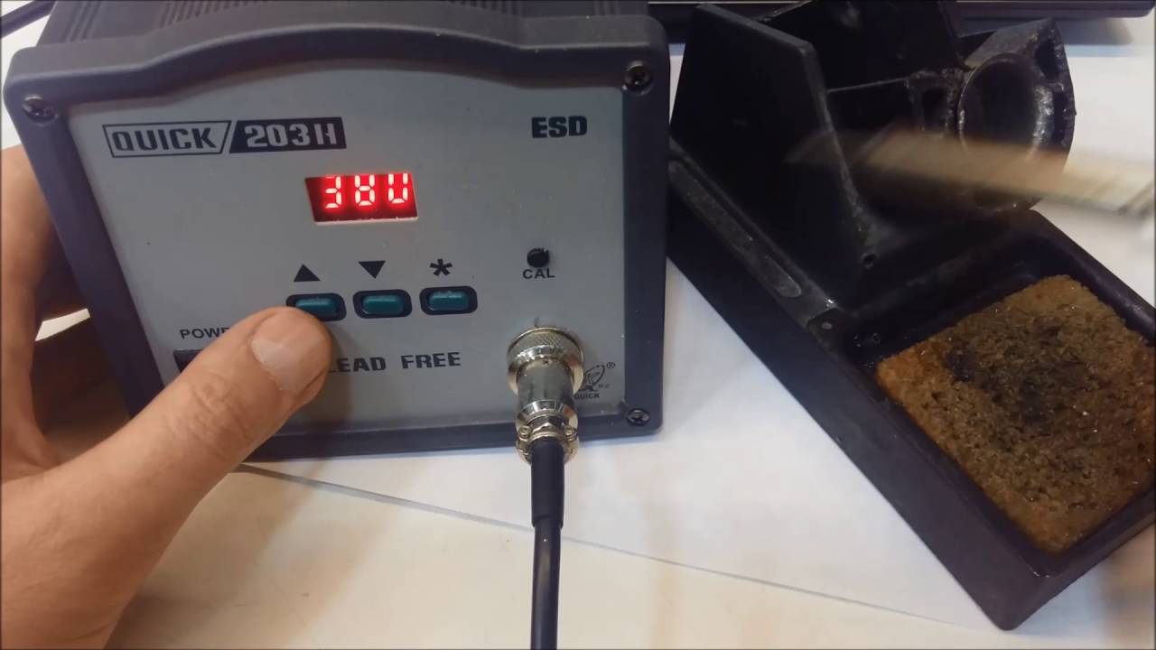 Quick 203h индукционная паяльная станция из китая