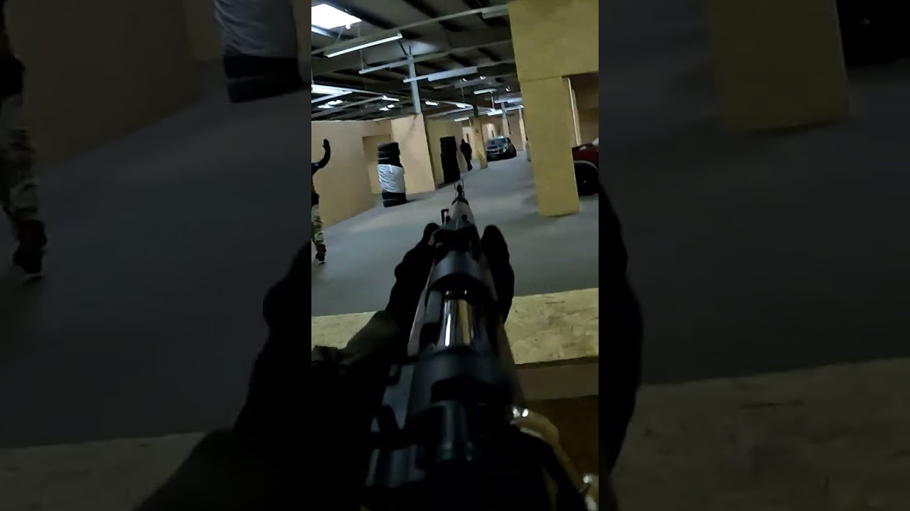 Airsoft Kar98k shell ejecting gameplay! 