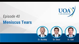 UOA On Demand: Meniscus Tears
