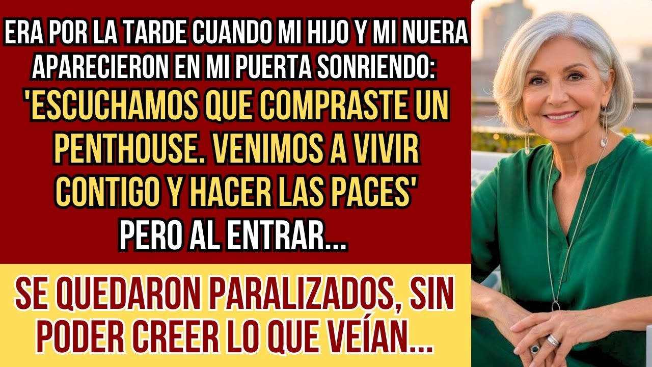 HISTORIAS REALES. Escuchamos que compraste un penthouse. Nos vamos a mudar contigo y hacer las paces