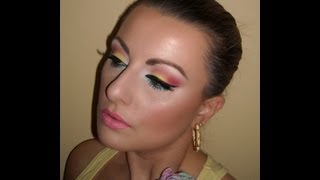 Fun Bright Summer Makeup Tutorial